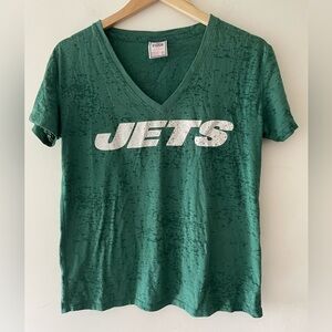 PINK New York Jet’s V-Neck T-Shirt